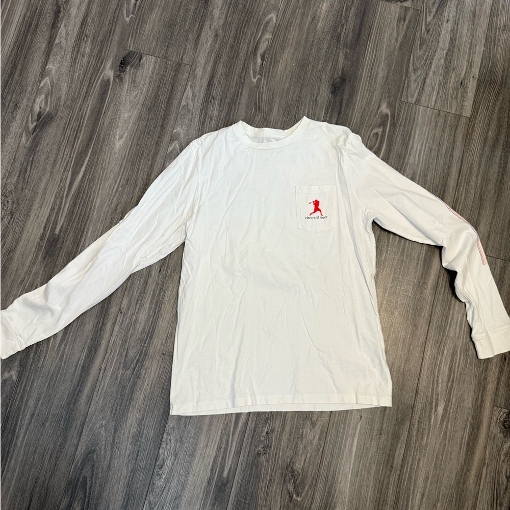 Boys lacrosse vineyard vines tee